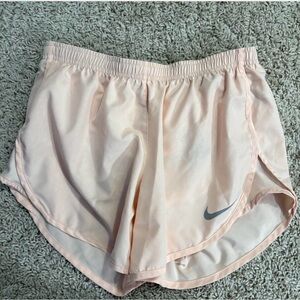 Nike Women's Light Pink Athletic Shorts